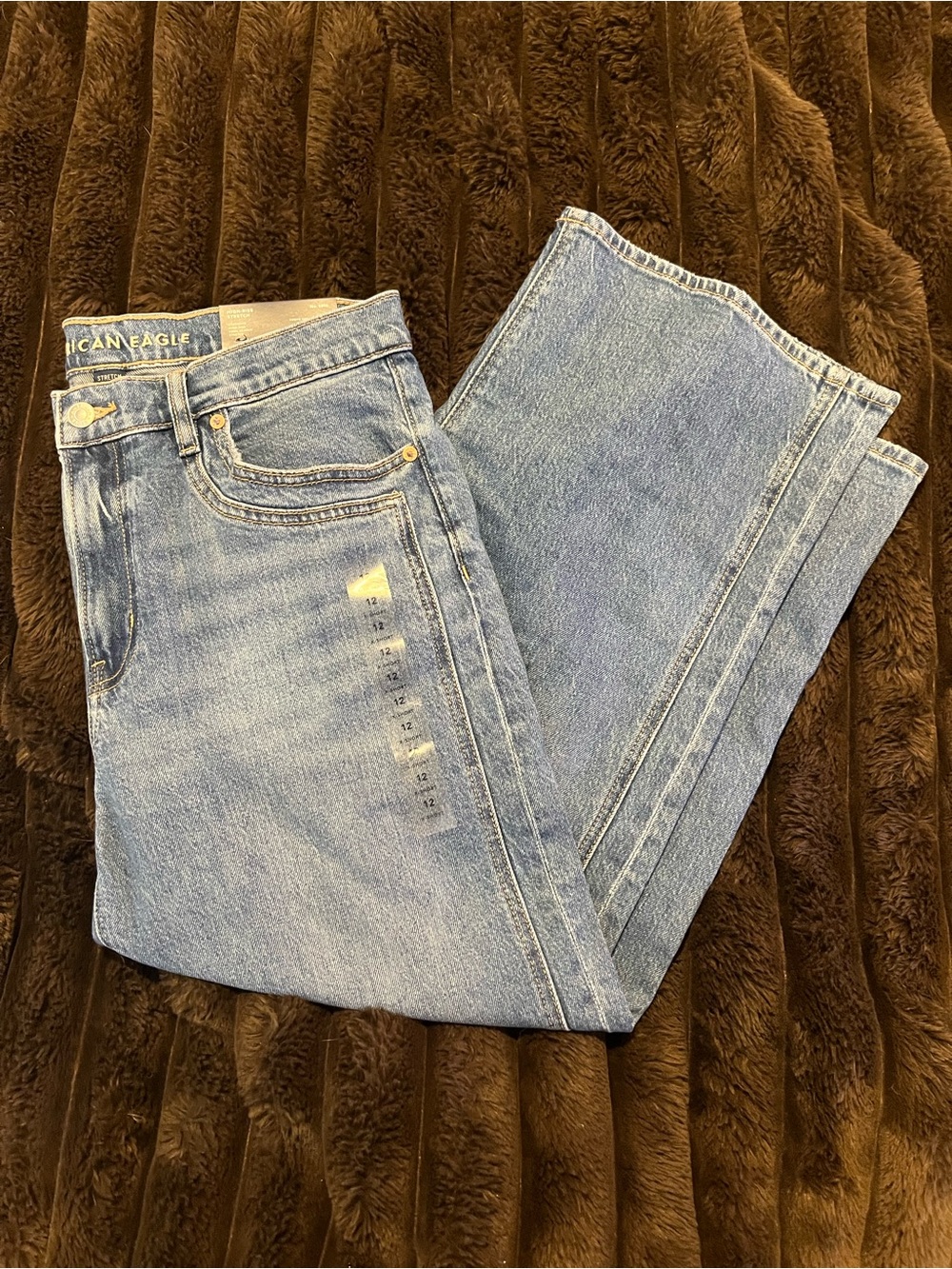 American Eagle Outfitters 12 x-shirt Stovepipe jeans